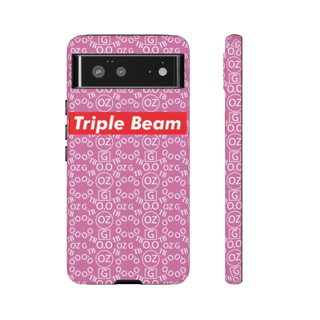 Light Pink Triple Beam Tough Cases