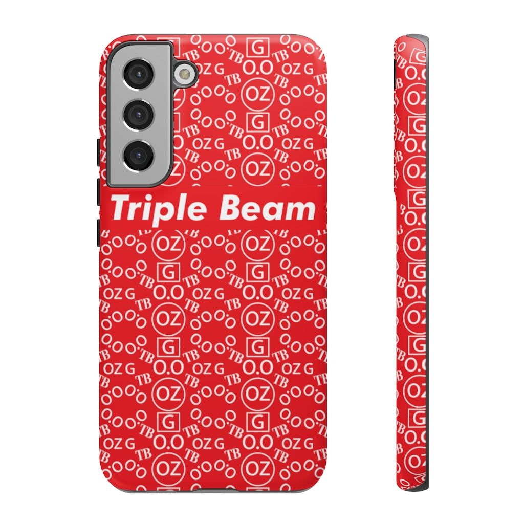 Red Triple Beam Tough Cases