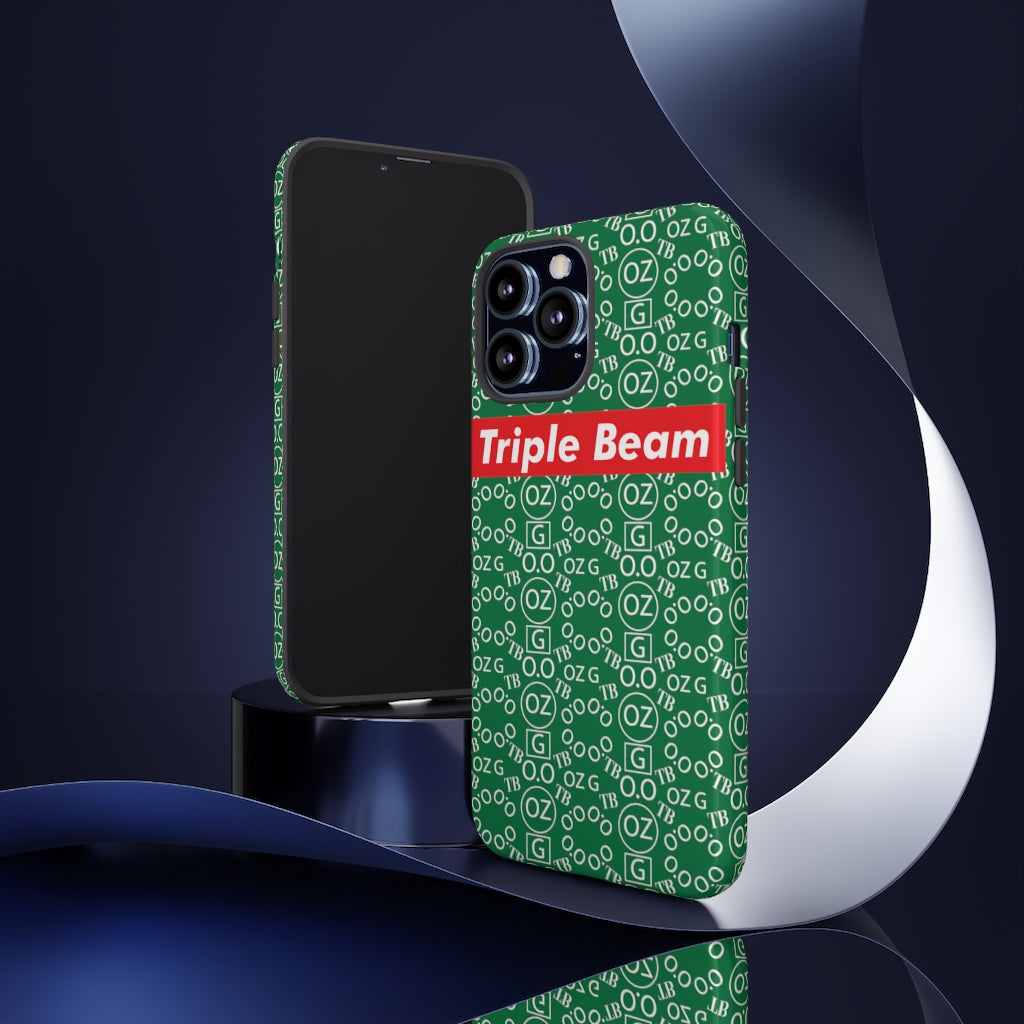 Dark Green Triple Beam Tough Cases