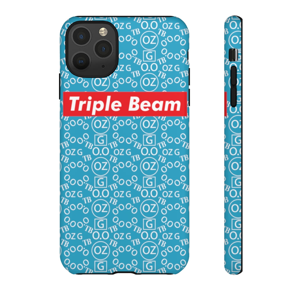 Turquoise Triple Beam Tough Cases