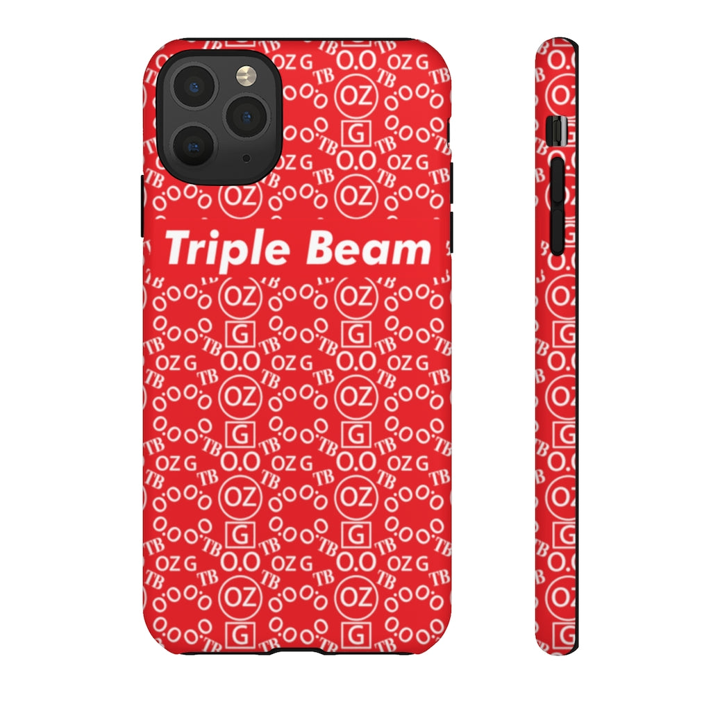 Red Triple Beam Tough Cases