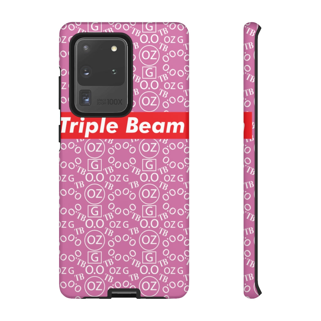 Light Pink Triple Beam Tough Cases