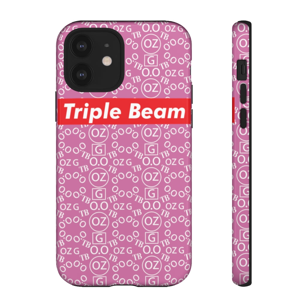 Light Pink Triple Beam Tough Cases