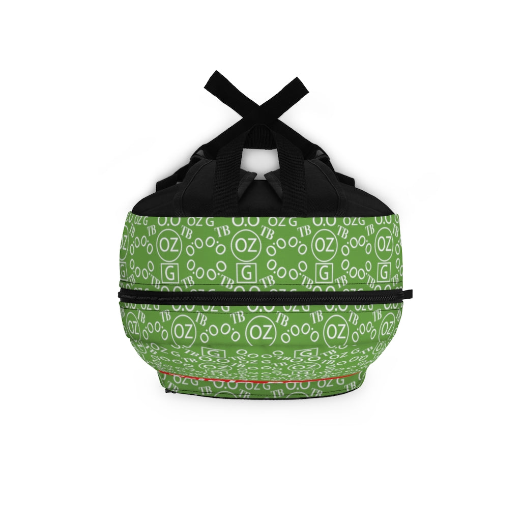 Green Triple Beam Backpack