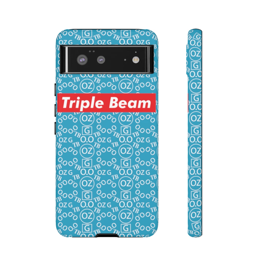 Turquoise Triple Beam Tough Cases