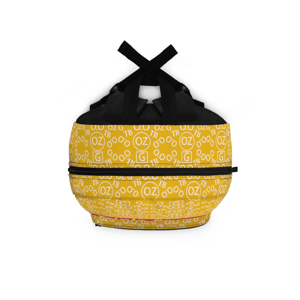 Yellow Triple Beam Backpack