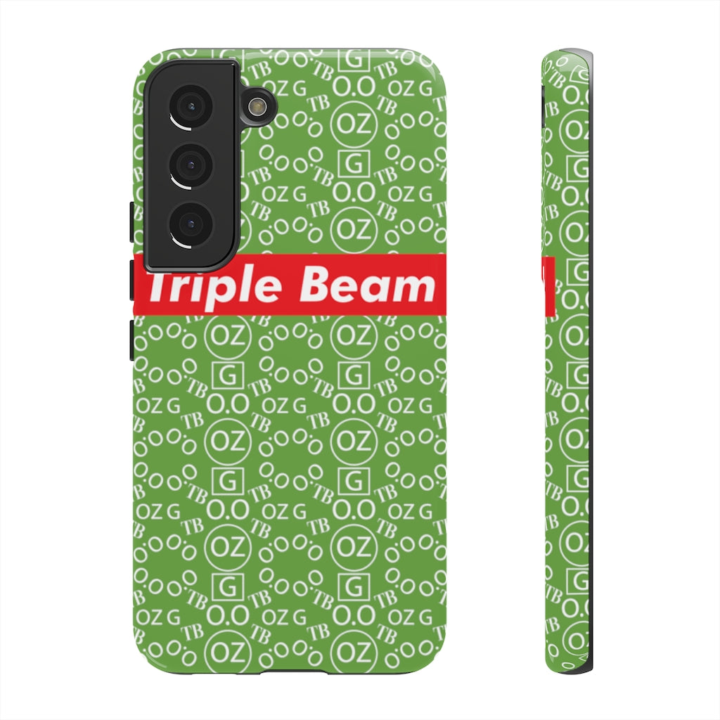 Green Triple Beam Tough Cases