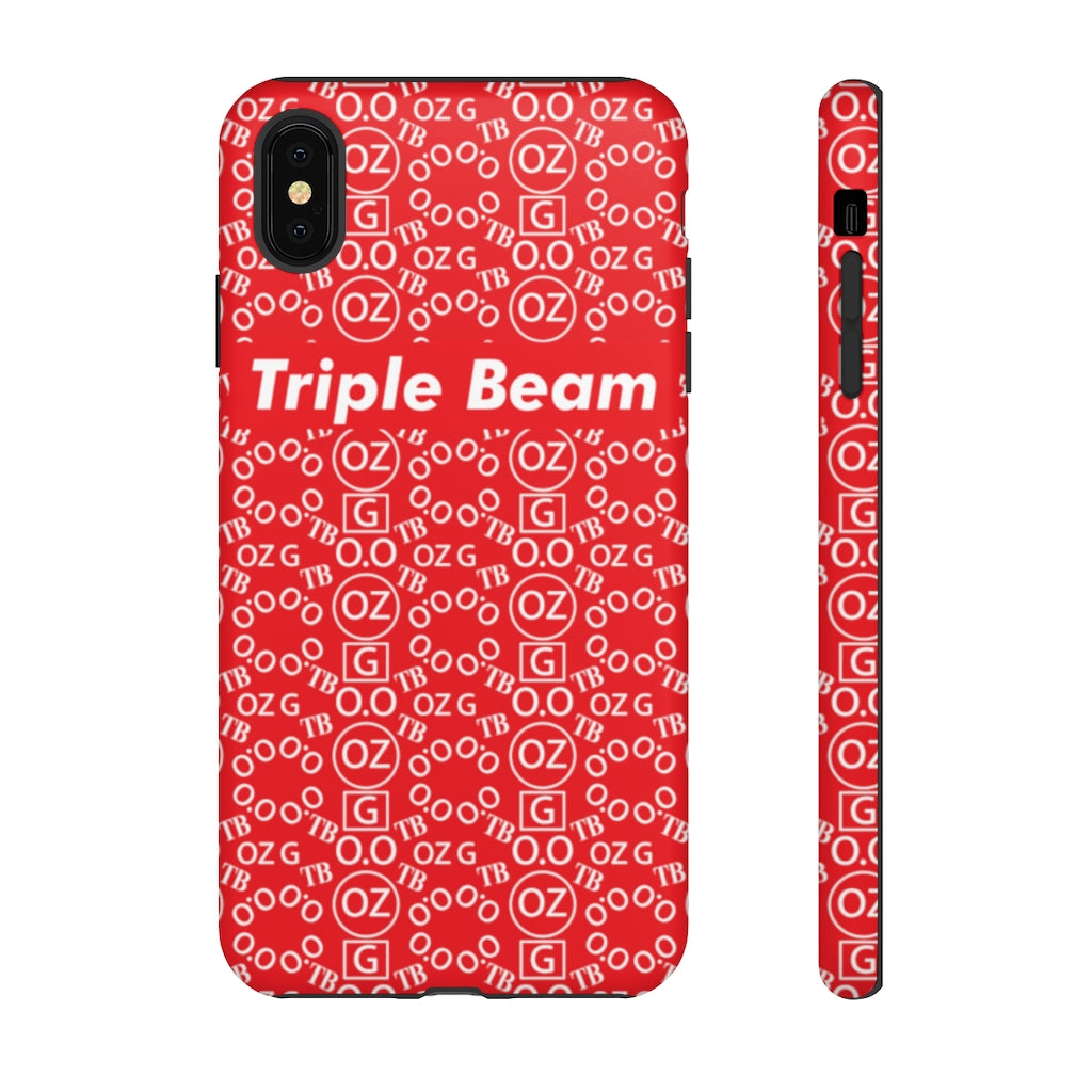 Red Triple Beam Tough Cases