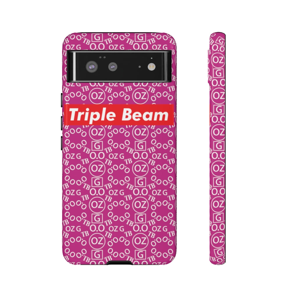 Pink Triple Beam Tough Cases